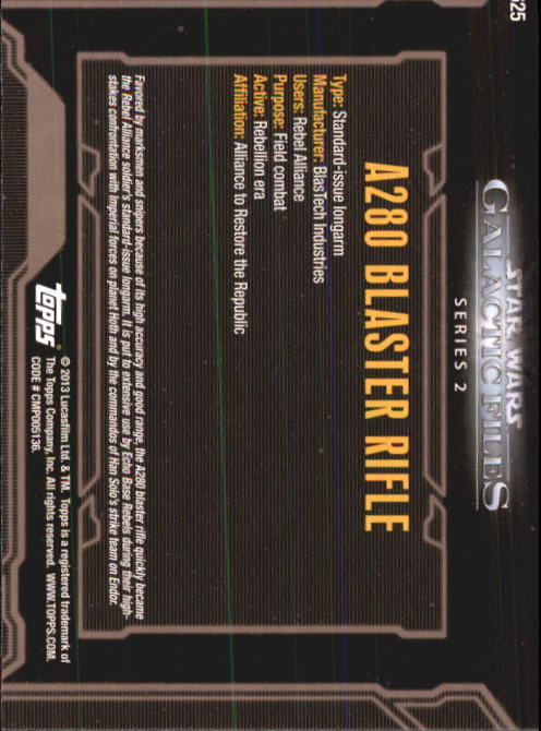 2013 Topps Star Wars Galactic Files 2 Trading Cards Card Pick (Base) - Bild 213 von 319