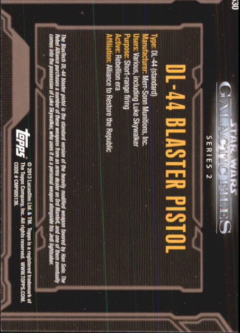 2013 Topps Star Wars Galactic Files 2 Trading Cards Card Pick (Base) - Bild 223 von 319