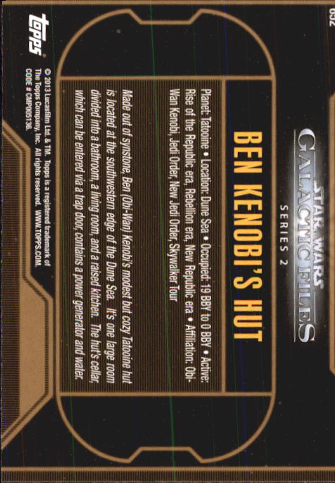 2013 Topps Star Wars Galactic Files 2 Trading Cards Card Pick (Base) - Bild 243 von 319