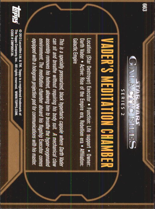 2013 Topps Star Wars Galactic Files 2 Trading Cards Card Pick (Base) - Bild 261 von 319