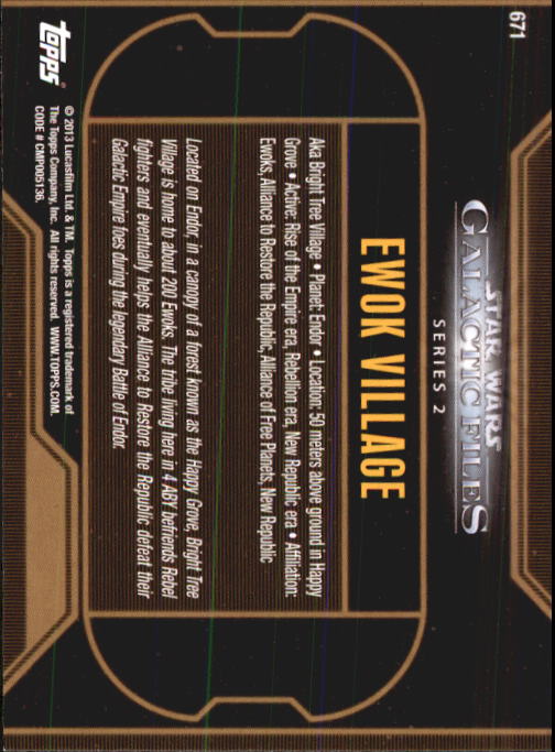 2013 Topps Star Wars Galactic Files 2 Trading Cards Card Pick (Base) - Bild 275 von 319