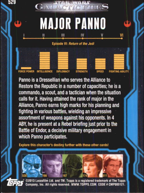2013 Topps Star Wars Galactic Files 2 Trading Cards Card Pick (Base) - Bild 131 von 319
