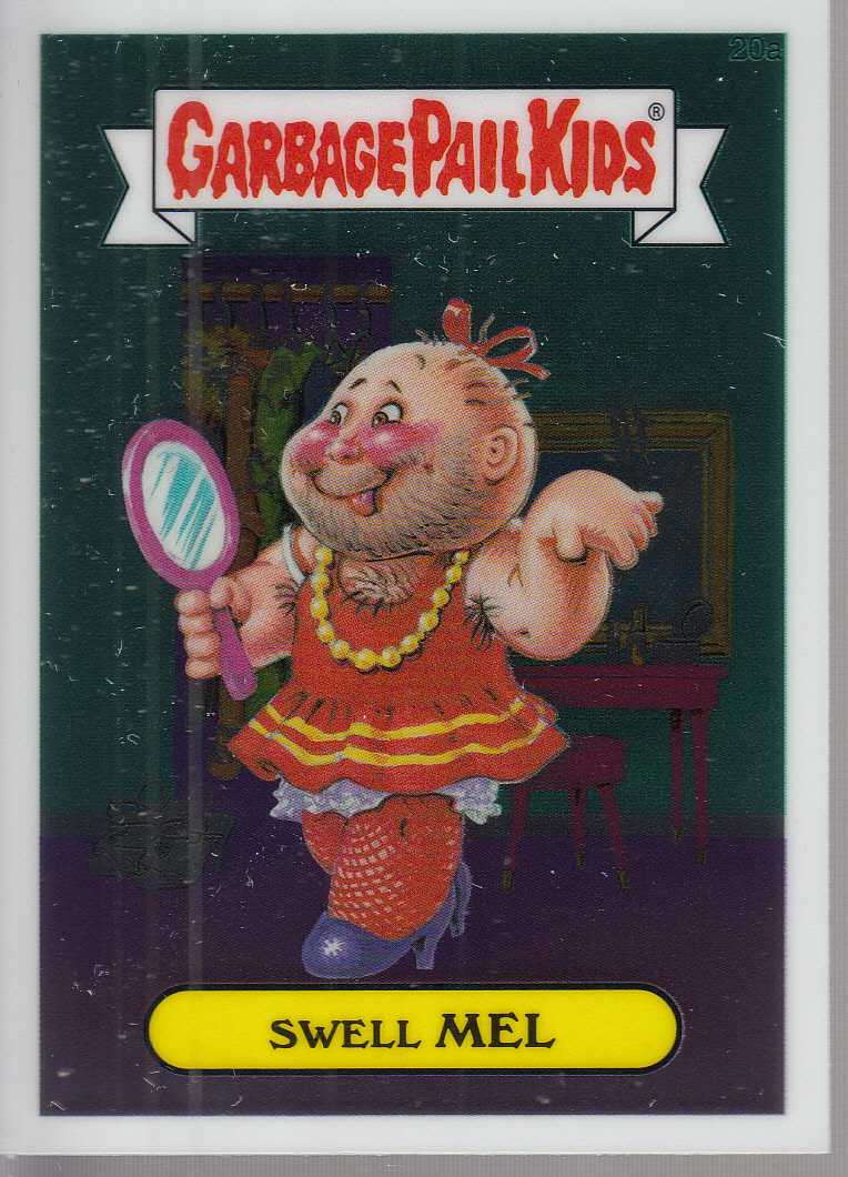 2013 Topps Chrome Garbage Pail Kids Series One #20a Swell Mel