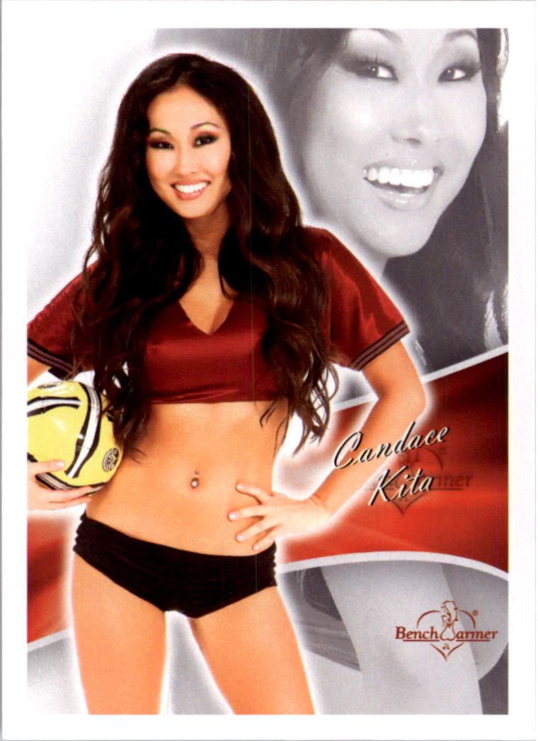 2012 Bench Warmer Holiday Autographs Blue #11 Candace Kita 