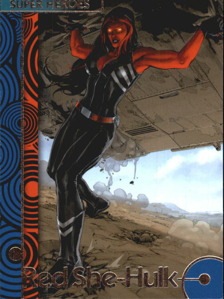 2013 Fleer Retro Marvel #34 Red She-Hulk