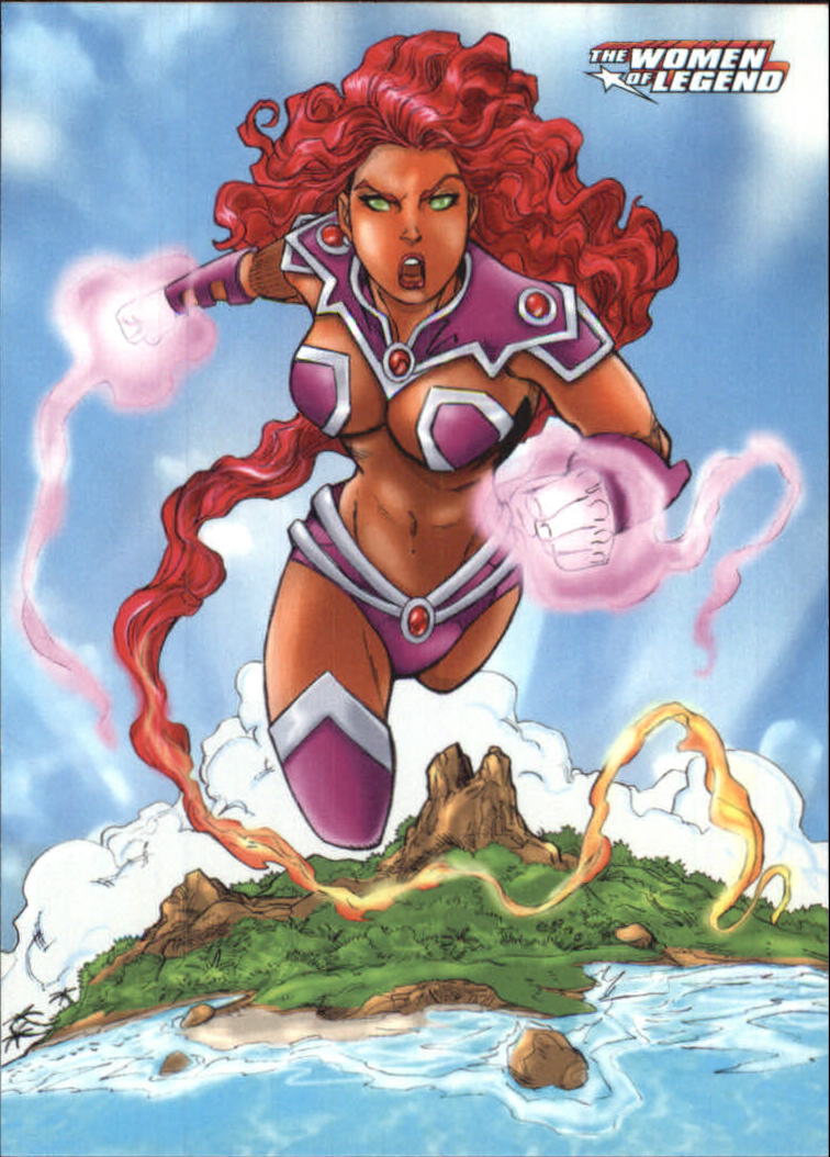 2013 Cryptozoic DC Comics Women of Legend #4 Starfire