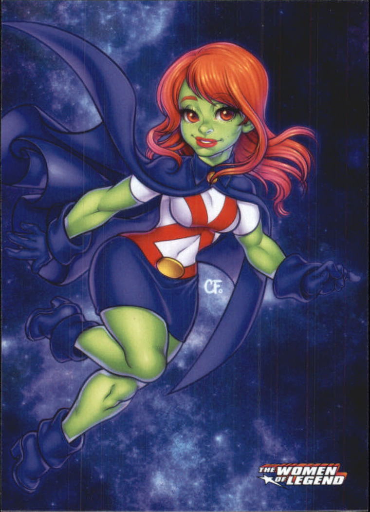 2013 Cryptozoic DC Comics Women of Legend #8 Miss Martian