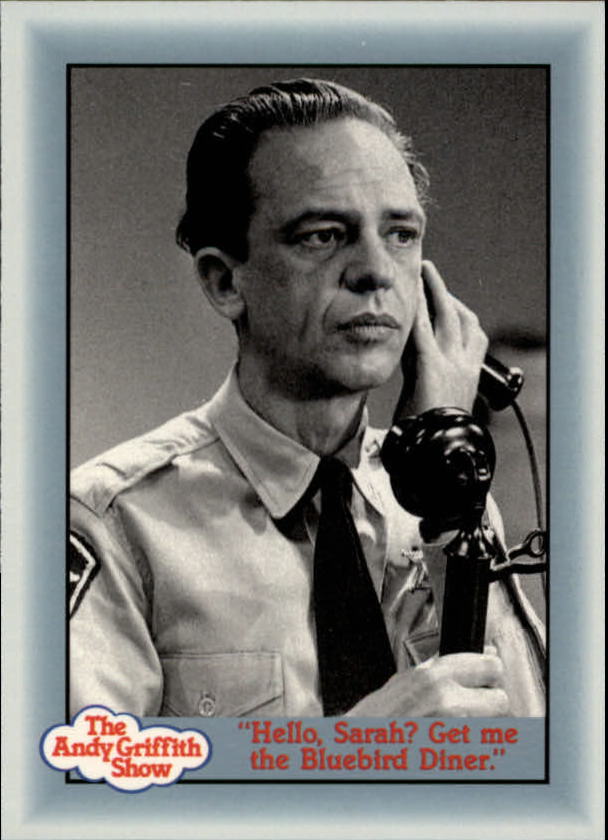 Andy Griffith Show Series One (1990 Pacific) "Main Set" Cards #1 to #110 - Picture 64 of 217