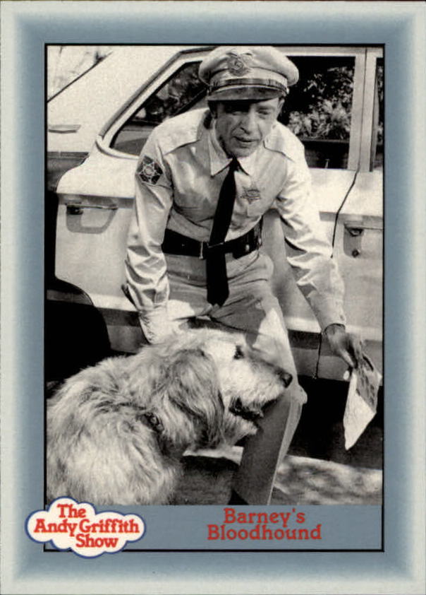 1990-91 Pacific Andy Griffith Show Complete Series #38 Barney's Bloodhound