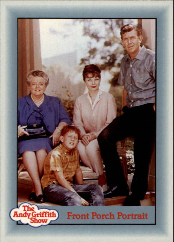 1990-91 Pacific Andy Griffith Show Complete Series #66 Front Porch Portrait