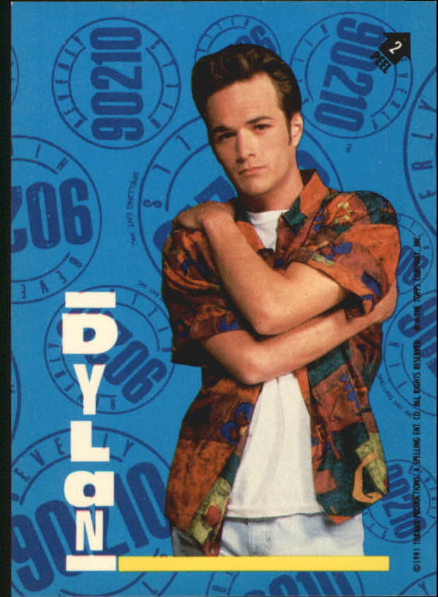 1991 Topps Beverly Hills 90210 Stickers #2 Dylan