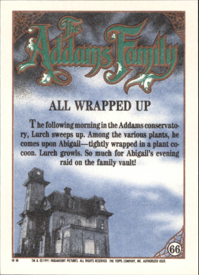 1991 Topps The Addams Family "Main Set" Base Cards