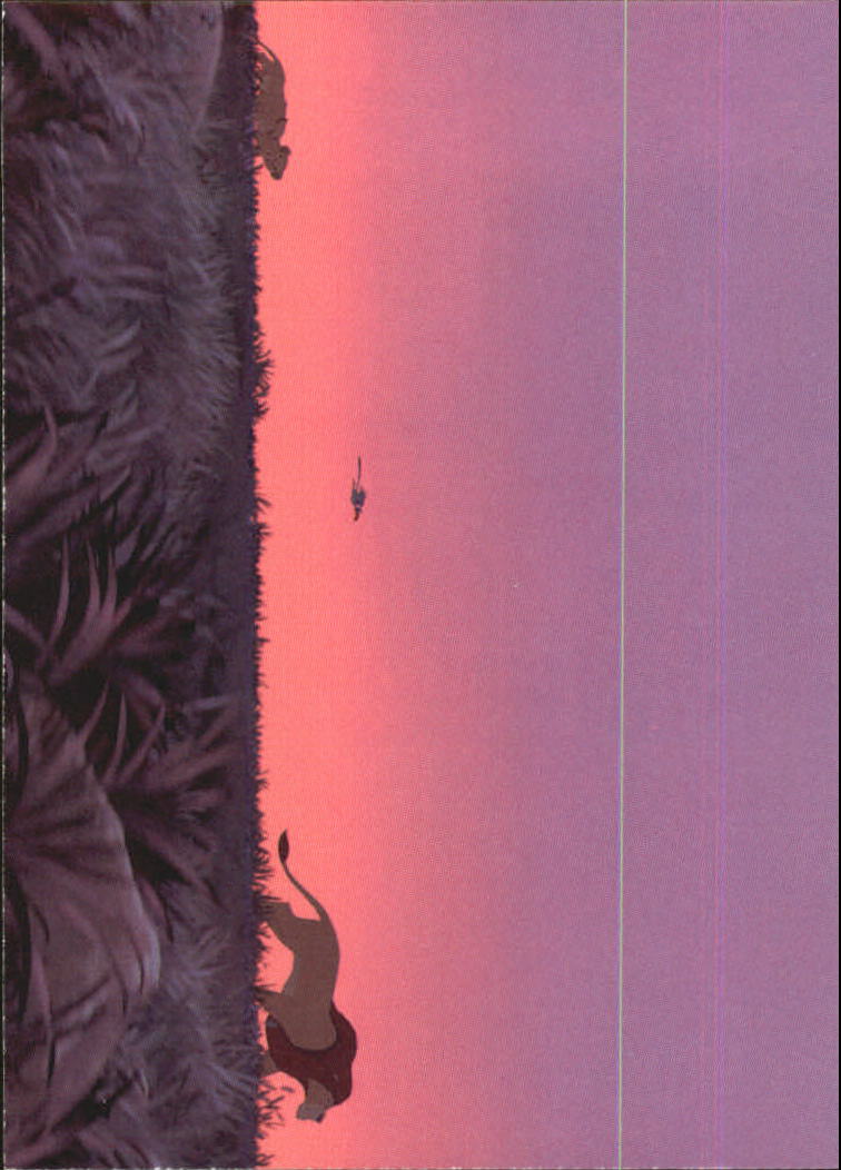 The Lion King (1994 Skybox) "Main Set" Cards #1 to #170 - Picture 42 of 339