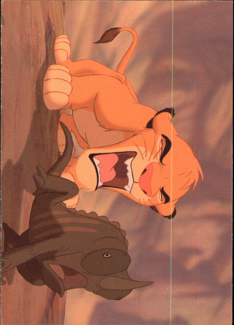 The Lion King (1994 Skybox) "Main Set" Cards #1 to #170 - Picture 50 of 339