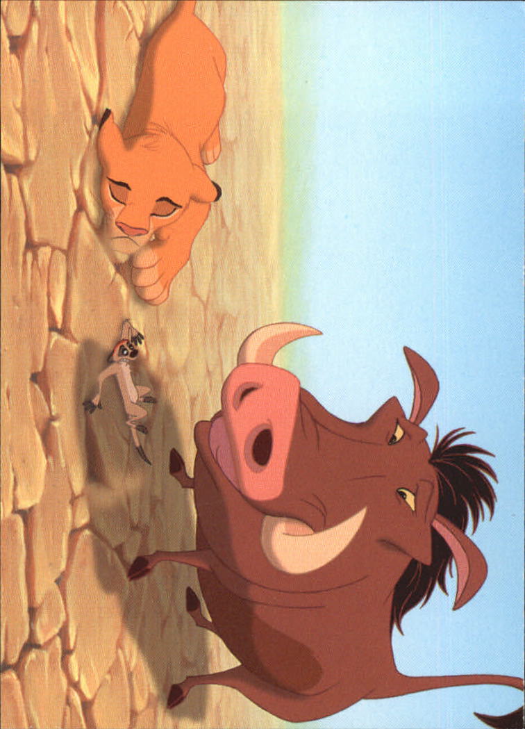 The Lion King (1994 Skybox) "Main Set" Cards #1 to #170 - Picture 76 of 339