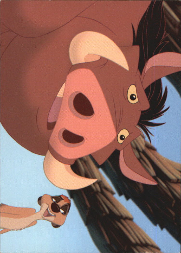 The Lion King (1994 Skybox) "Main Set" Cards #1 to #170 - Picture 78 of 339