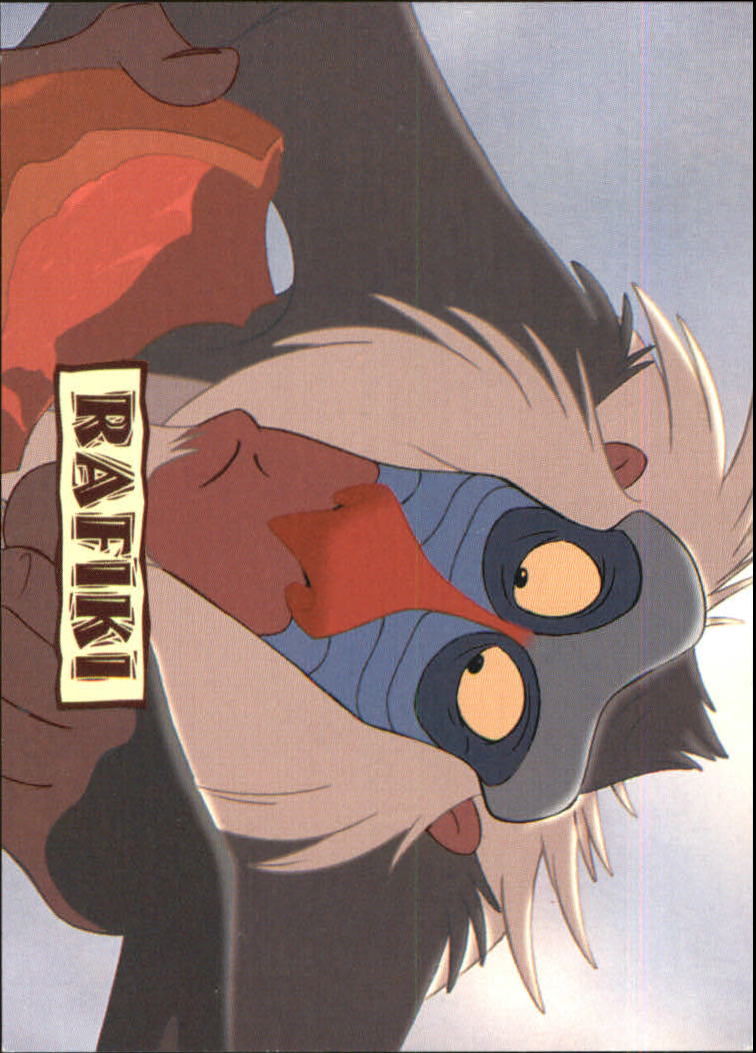 The Lion King (1994 Skybox) "Main Set" Cards #1 to #170 - Picture 144 of 339