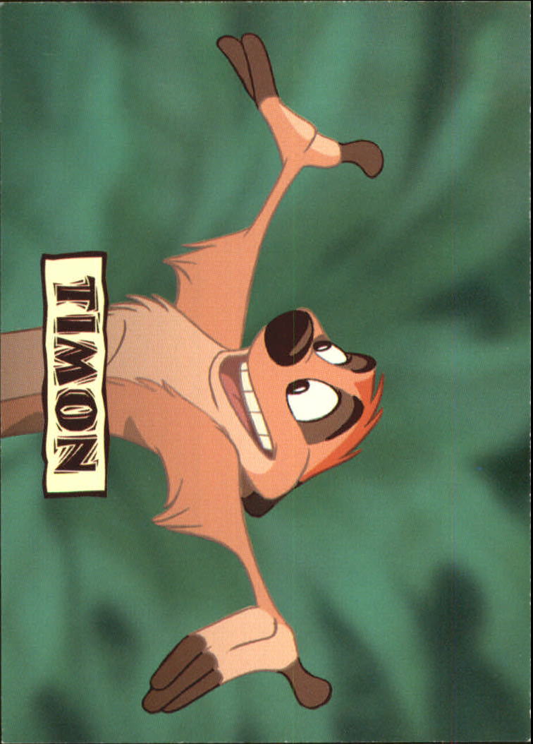 The Lion King (1994 Skybox) "Main Set" Cards #1 to #170 - Picture 146 of 339