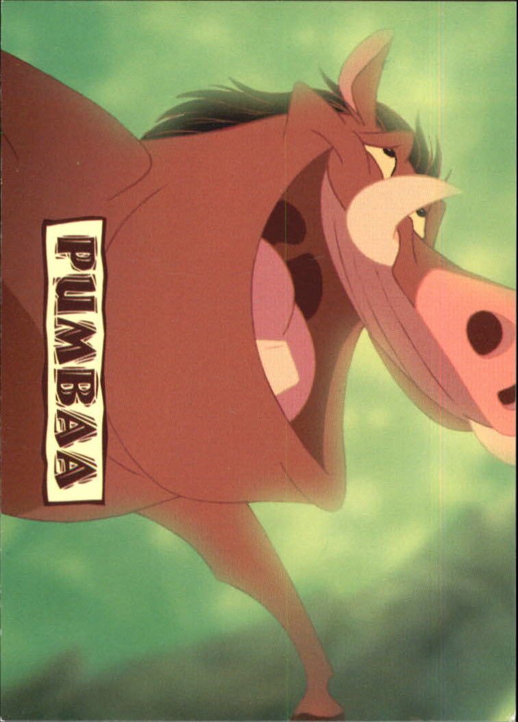 The Lion King (1994 Skybox) "Main Set" Cards #1 to #170 - Picture 148 of 339