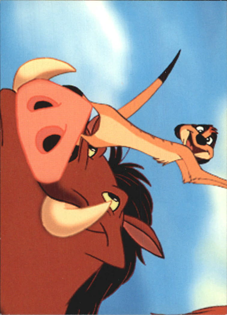 The Lion King (1994 Skybox) "Main Set" Cards #1 to #170 - Picture 200 of 339