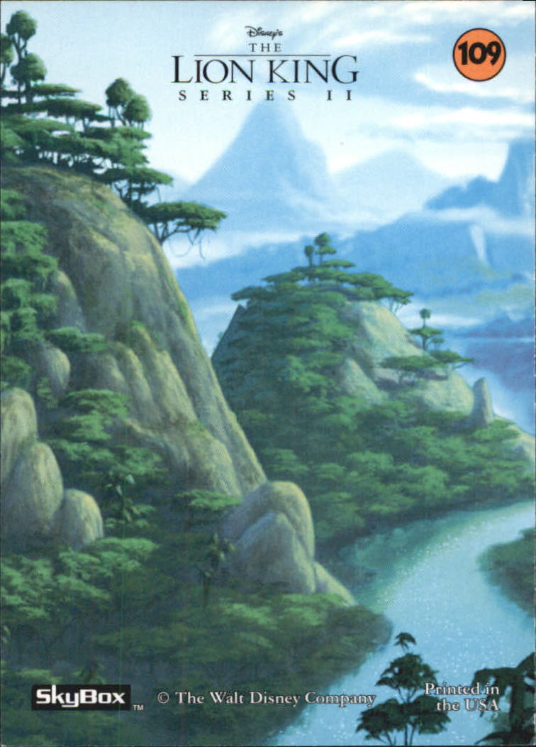 The Lion King (1994 Skybox) "Main Set" Cards #1 to #170 - Picture 217 of 339