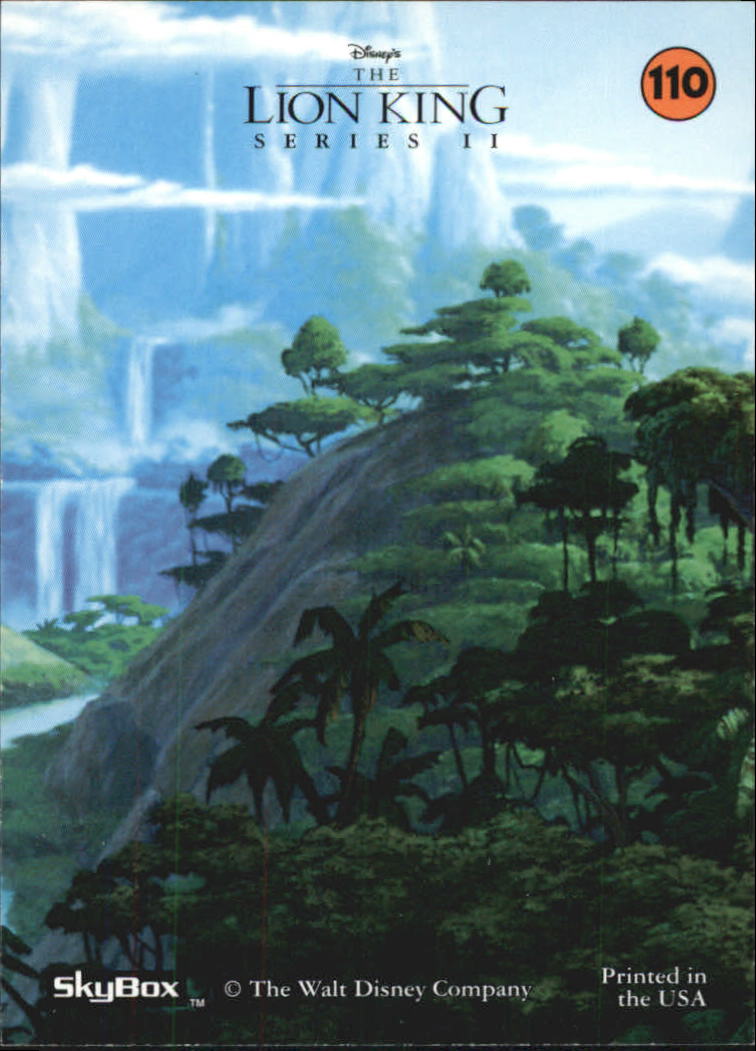 The Lion King (1994 Skybox) "Main Set" Cards #1 to #170 - Picture 219 of 339