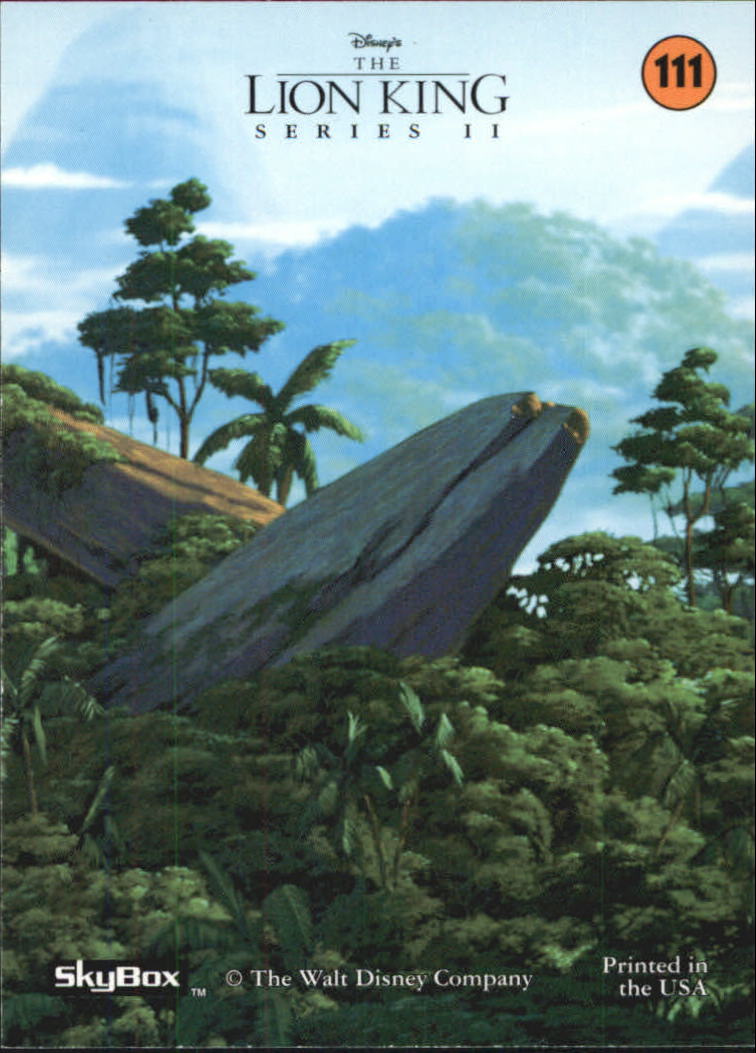 The Lion King (1994 Skybox) "Main Set" Cards #1 to #170 - Picture 221 of 339