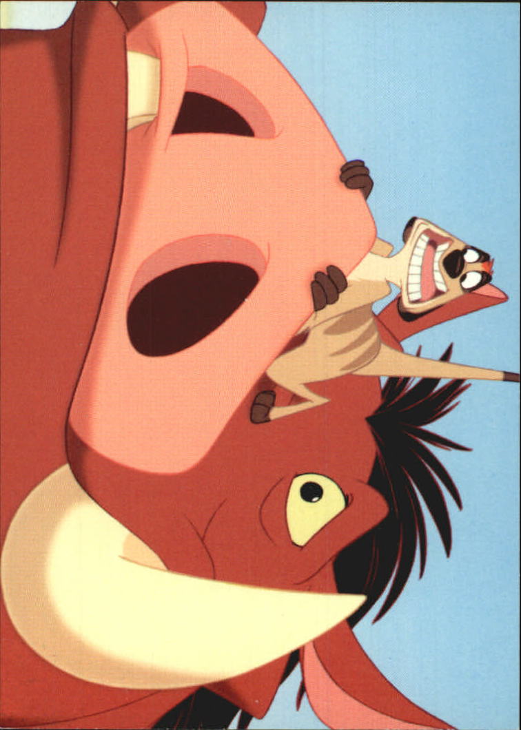 The Lion King (1994 Skybox) "Main Set" Cards #1 to #170 - Picture 272 of 339