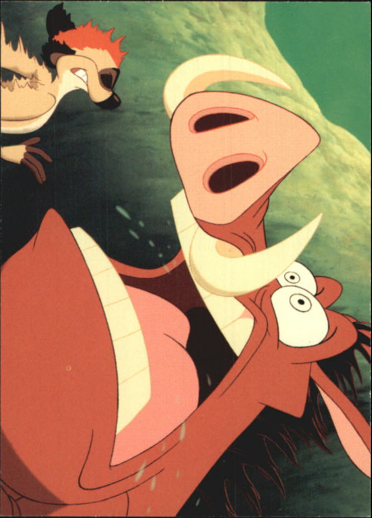 The Lion King (1994 Skybox) "Main Set" Cards #1 to #170 - Picture 286 of 339