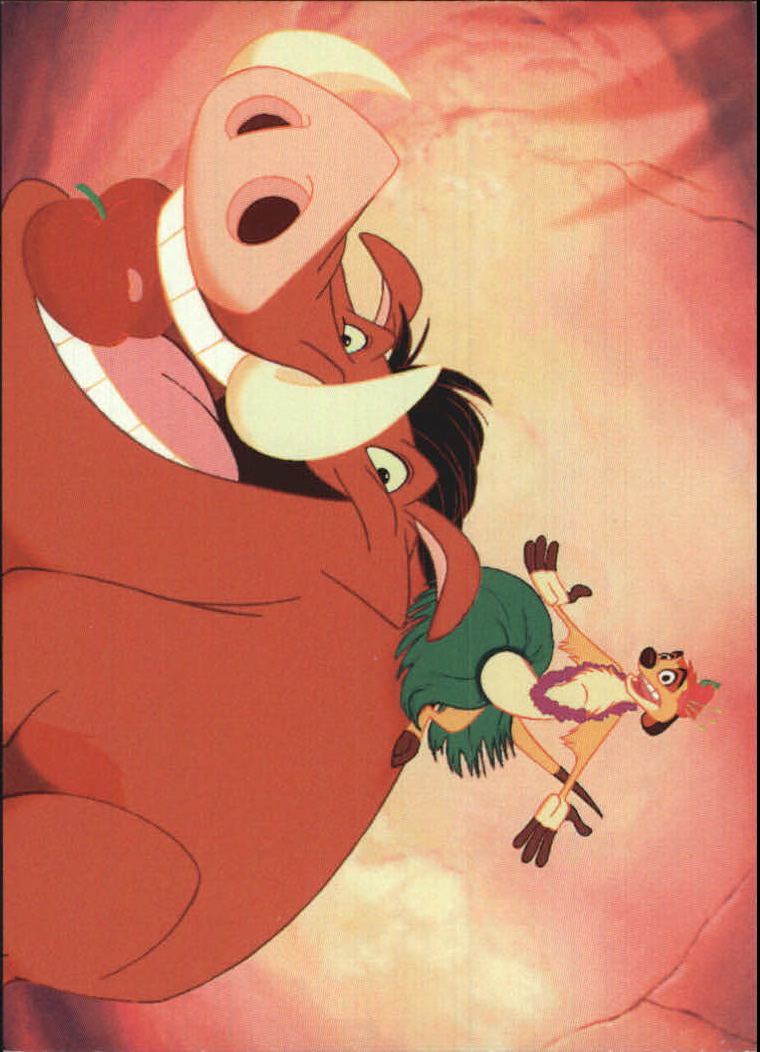 The Lion King (1994 Skybox) "Main Set" Cards #1 to #170 - Picture 292 of 339