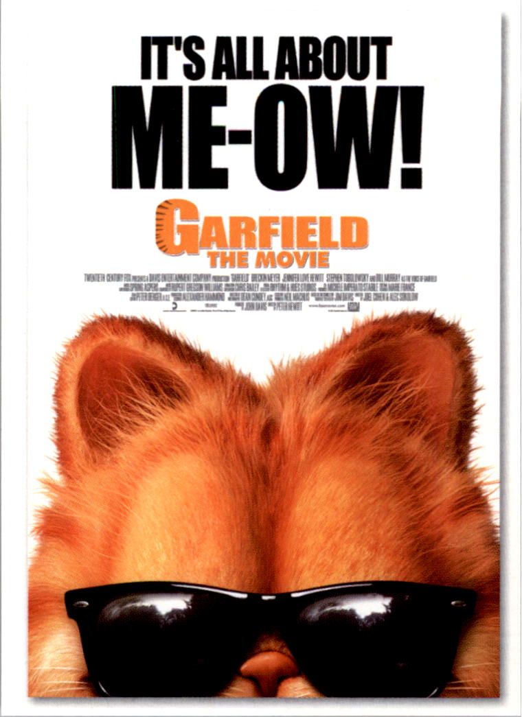 Garfield 9 2004 Pacific Garfield Collection Garfield the Movie #9 Domestic movie ...