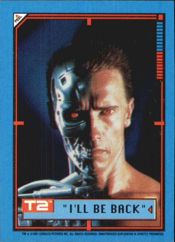 Terminator II Judgment Day (1991 Topps) "Main Set" Sticker Cards #1 to #44 - Picture 2 of 89