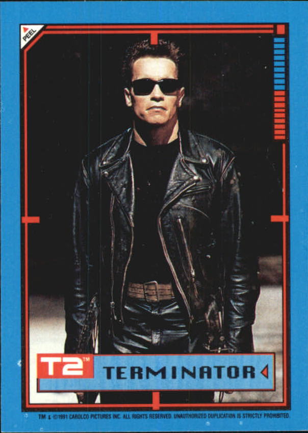 Terminator II Judgment Day (1991 Topps) "Main Set" Sticker Cards #1 to #44 - Picture 4 of 89
