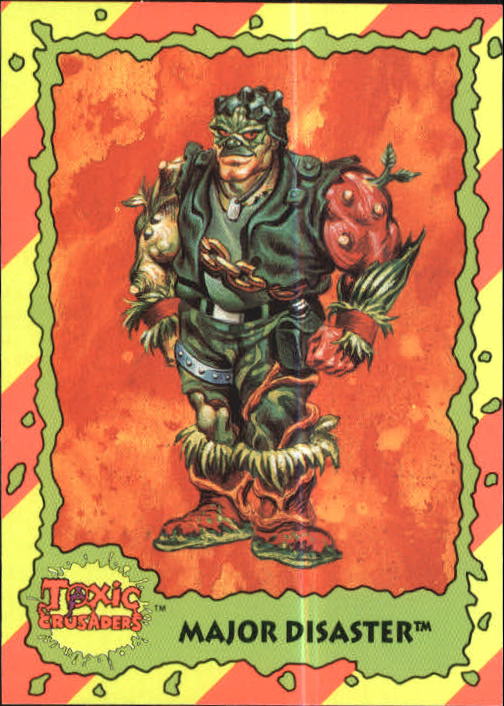 1991 Topps Toxic Crusaders #4 Major Disaster - NM-MT - Mac's
