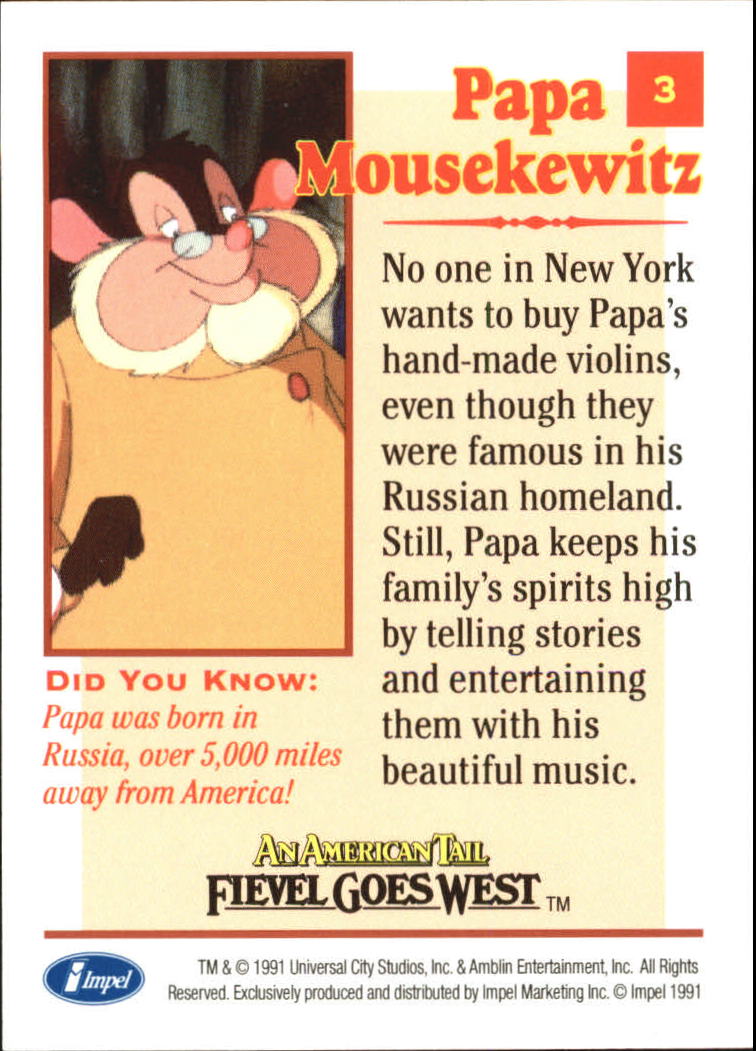 papa mousekewitz coloring page to print an american tail