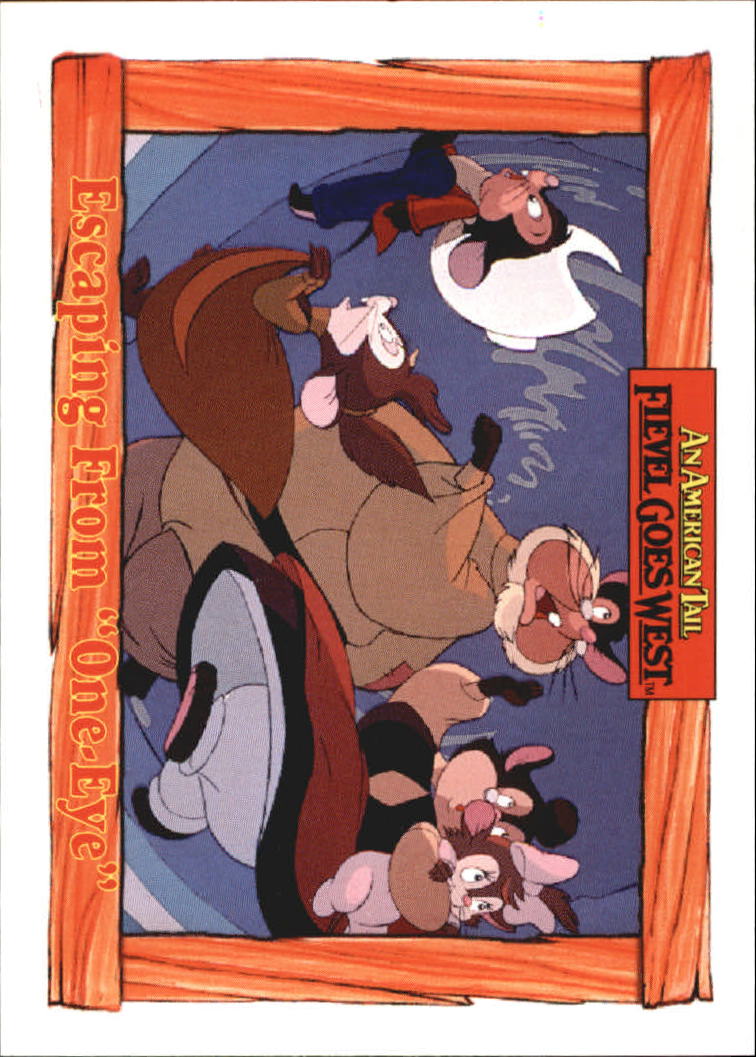 1991 Impel An American Tail #44 Escaping From One-Eye