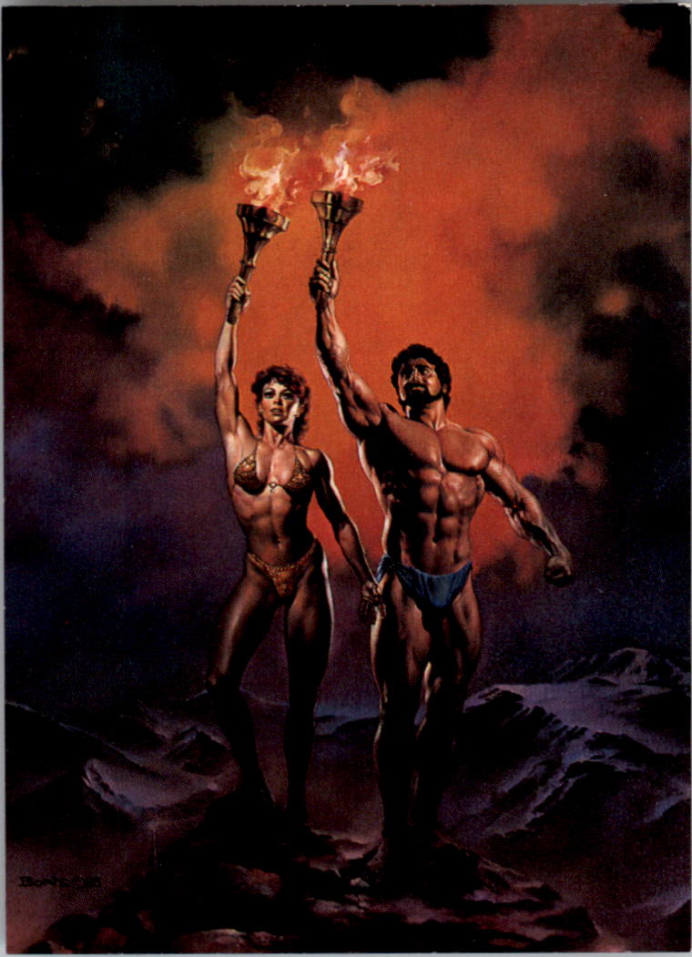 Boris Vallejo (1991 Comic Images) "Main Set" Cards #1 to #90