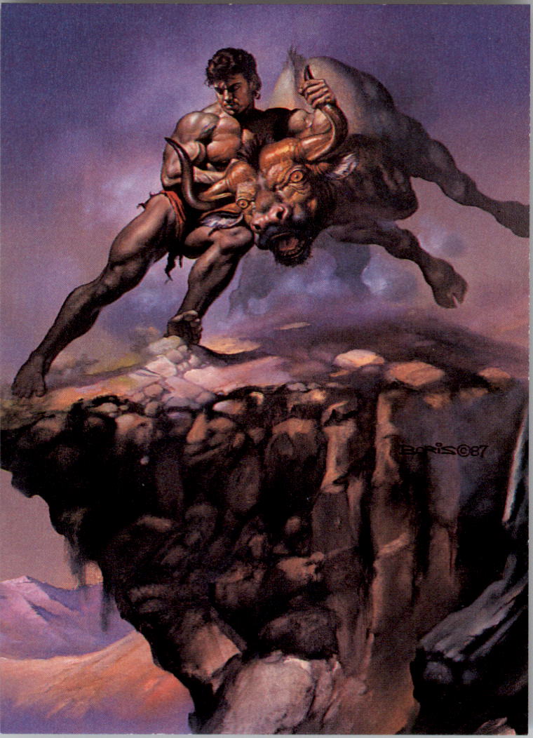 Boris Vallejo (1991 Comic Images) "Main Set" Cards #1 to #90