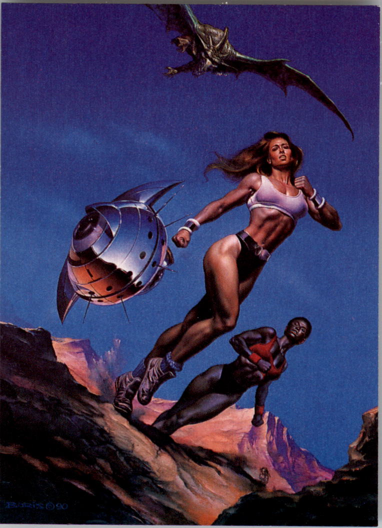 Boris Vallejo (1991 Comic Images) "Main Set" Cards #1 to #90