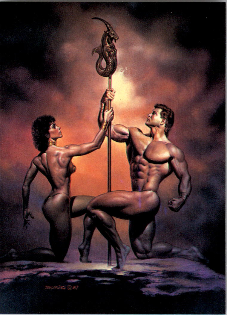 Boris Vallejo (1991 Comic Images) "Main Set" Cards #1 to #90