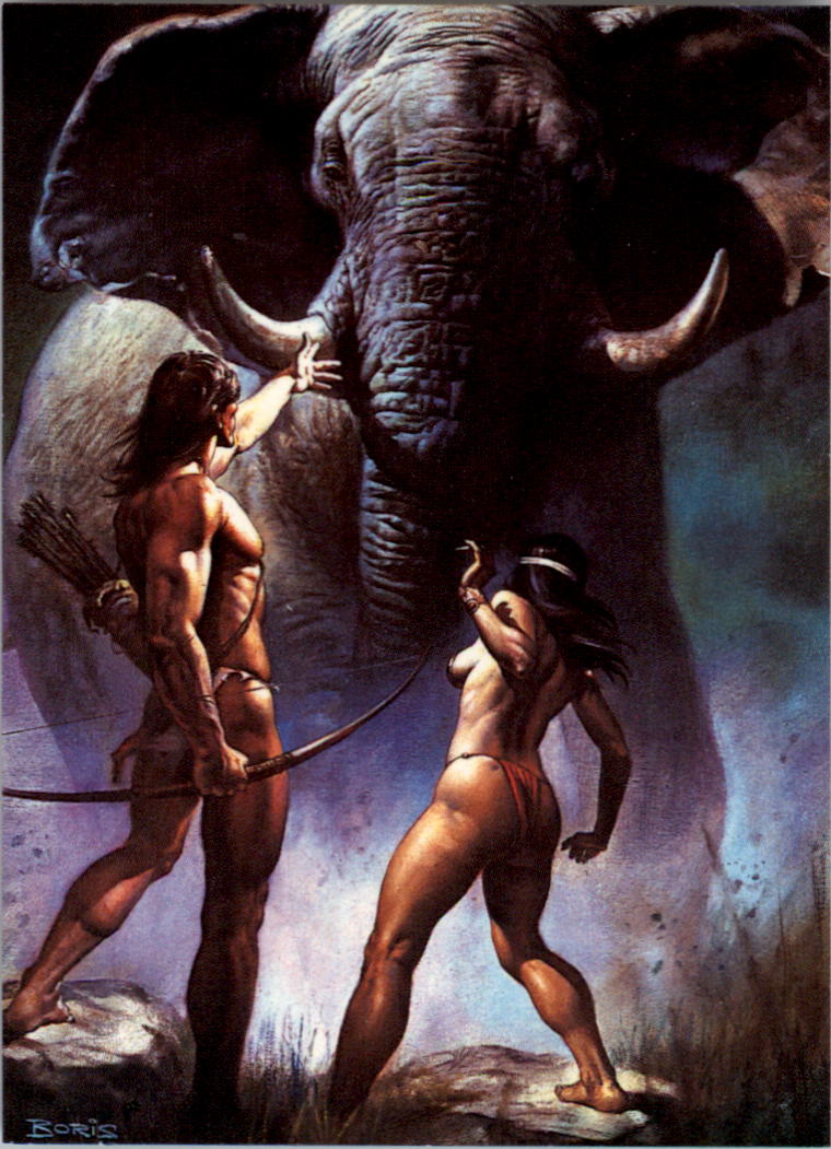 Boris Vallejo (1991 Comic Images) "Main Set" Cards #1 to #90