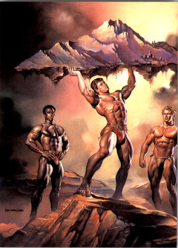 Boris Vallejo (1991 Comic Images) "Main Set" Cards #1 to #90