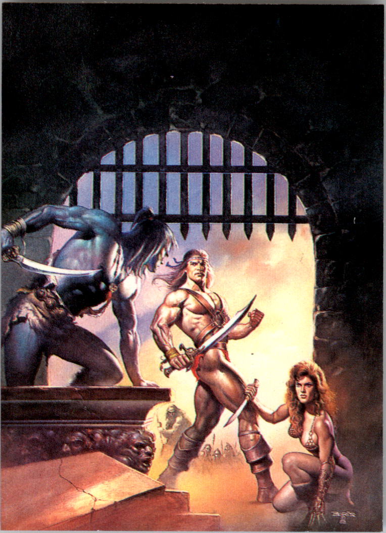 有关以下物品的详细资料 1991 boris vallejo#21 dungeon nm-mt