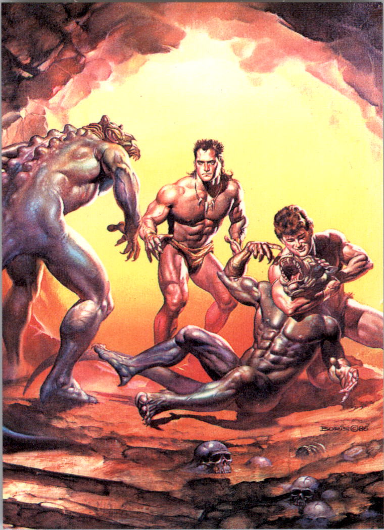 Boris Vallejo (1991 Comic Images) "Main Set" Cards #1 to #90