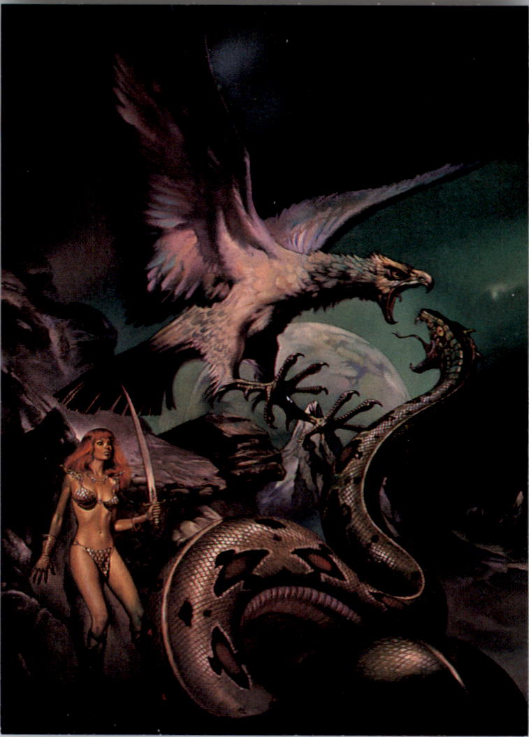 Boris Vallejo (1991 Comic Images) "Main Set" Cards #1 to #90