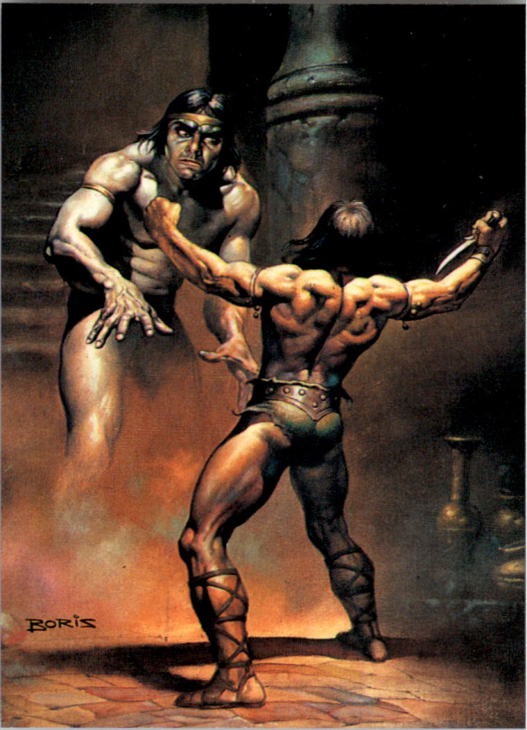 Boris Vallejo (1991 Comic Images) "Main Set" Cards #1 to #90