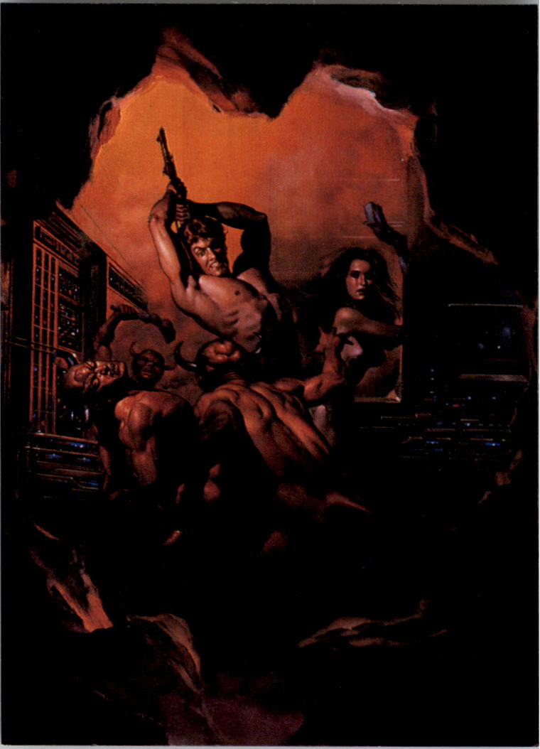 Boris Vallejo (1991 Comic Images) "Main Set" Cards #1 to #90