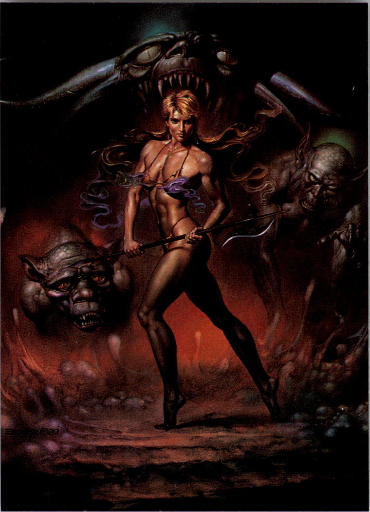 Boris Vallejo (1991 Comic Images) "Main Set" Cards #1 to #90