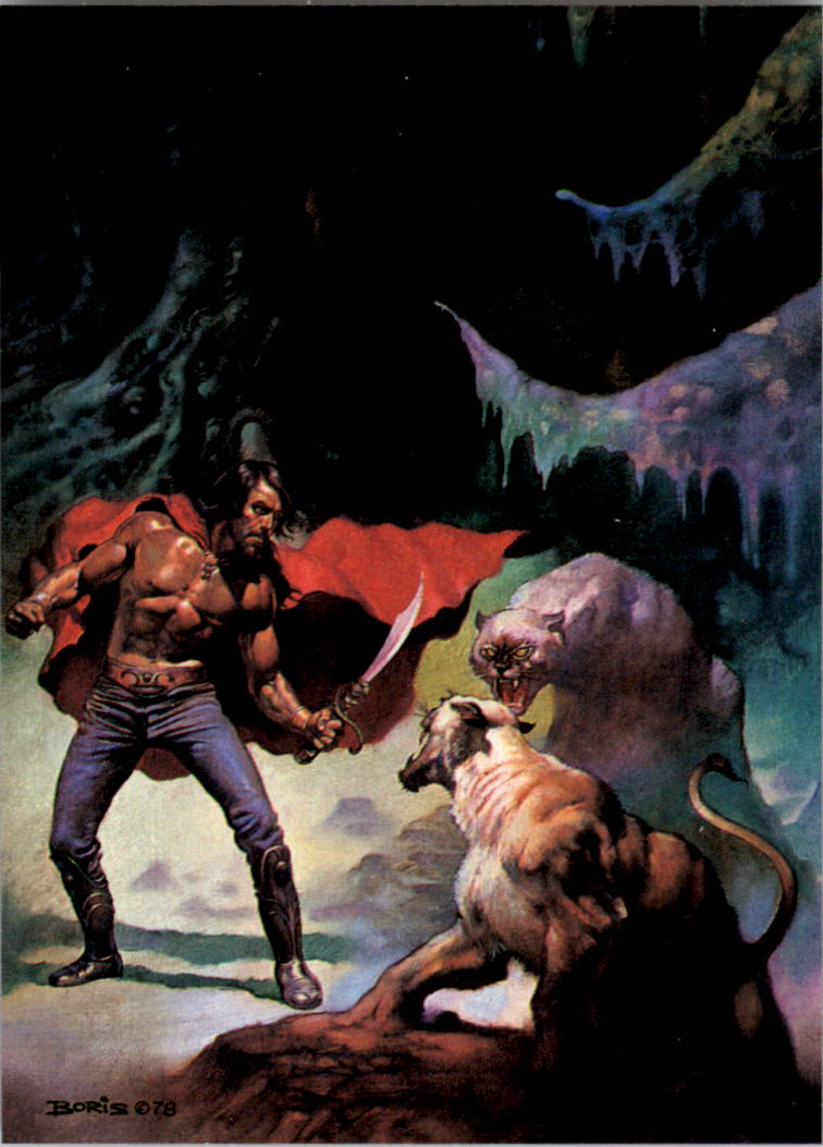 Boris Vallejo (1991 Comic Images) "Main Set" Cards #1 to #90