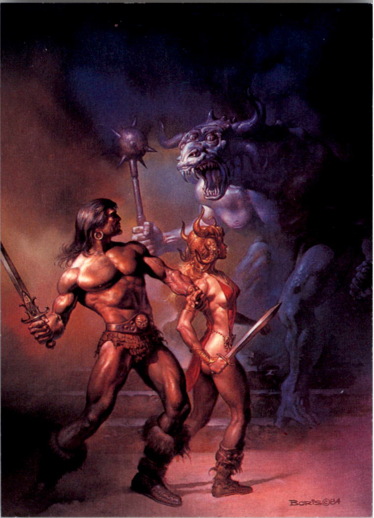 Boris Vallejo (1991 Comic Images) "Main Set" Cards #1 to #90